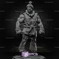 Akuma Street Fighter V STL Files