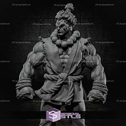 Akuma Street Fighter V STL Files