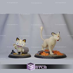 Basic Pokemon Collection - Meowth and Persian