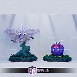 Basic Pokemon Collection - Venonat and Venomoth