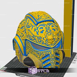 Basic STL Collection - Deluxe WH40K Helmet