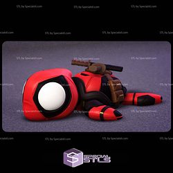 Basic STL Collection - Super Turtle Deadpool
