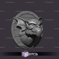 Bronx Bargoyles Wall Head STL Files