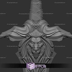 Cosplay STL Files Alliance Royal Guard Sword