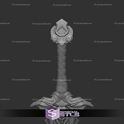 Cosplay STL Files Alliance Royal Guard Sword