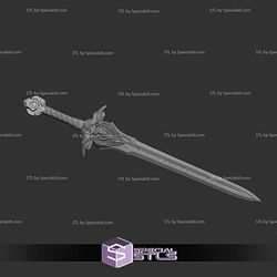 Cosplay STL Files Alliance Royal Guard Sword
