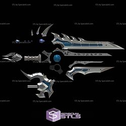 Cosplay STL Files Anduin Wrynn Sword Shadowlands