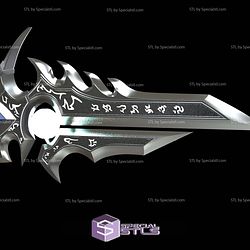 Cosplay STL Files Anduin Wrynn Sword Shadowlands