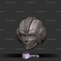 Cosplay STL Files Arcee Transformers Head