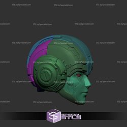 Cosplay STL Files Arcee Transformers Head