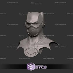 Cosplay STL Files Bat Flash Helmet