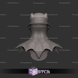 Cosplay STL Files Bat Flash Helmet
