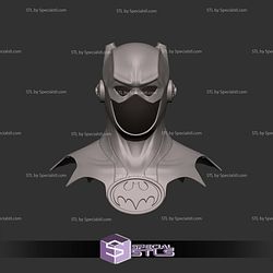 Cosplay STL Files Bat Flash Helmet