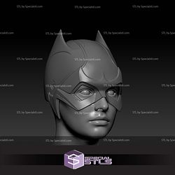 Cosplay STL Files Batgirl Gotham Knight Helmet