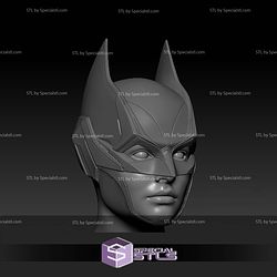 Cosplay STL Files Batgirl Gotham Knight Helmet