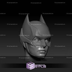 Cosplay STL Files Batgirl Gotham Knight Helmet