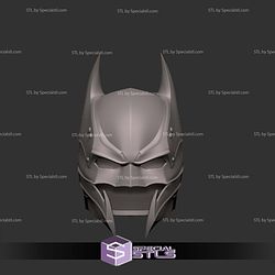 Cosplay STL Files Batman Dark Knight Steel Helmet