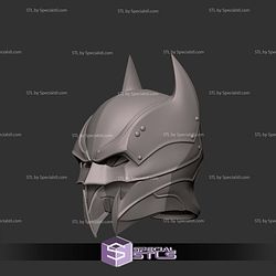 Cosplay STL Files Batman Dark Knight Steel Helmet