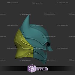 Cosplay STL Files Batman Dark Knight Steel Helmet