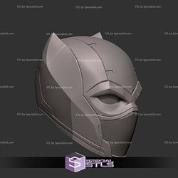 Cosplay STL Files Black Panther Strategist Helmet