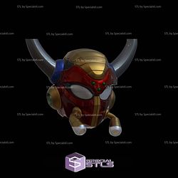 Cosplay STL Files Boomer Kuwanger Helmet from Megaman X