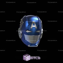 Cosplay STL Files Captain America Sentinel Helmet
