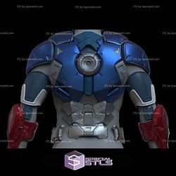 Cosplay STL Files Captain Marvel Rivals Armor