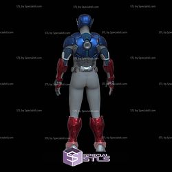 Cosplay STL Files Captain Marvel Rivals Armor