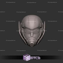 Cosplay STL Files Cassie Stinger Helmet