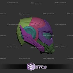 Cosplay STL Files Cassie Stinger Helmet