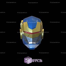 Cosplay STL Files Cyclop Sentinel Helmet
