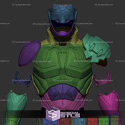 Cosplay STL Files Cyclop Variant Armor