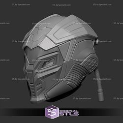 Cosplay STL Files Cyrax MK1 Mask