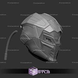 Cosplay STL Files Cyrax MK1 Mask