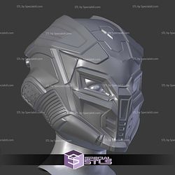 Cosplay STL Files Cyrax MK1 Mask