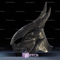 Cosplay STL Files Daedric Skyrim Helmet