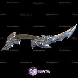 Cosplay STL Files Dagger Silvanna