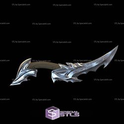 Cosplay STL Files Dagger Silvanna
