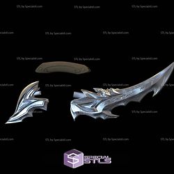 Cosplay STL Files Dagger Silvanna