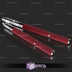 Cosplay STL Files Daredveil Billy Clubs