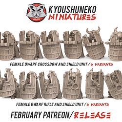 February 2020 Kyoushuneko Miniatures