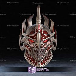 Cosplay STL Files Deadric Helmet