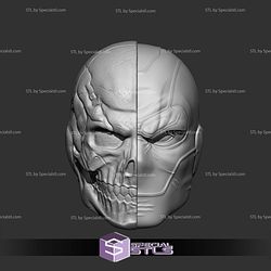 Cosplay STL Files Deathstroke Helmet V4