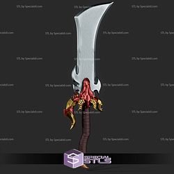 Cosplay STL Files Demon King Daggers Anime