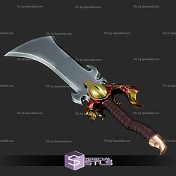 Cosplay STL Files Demon King Daggers Anime