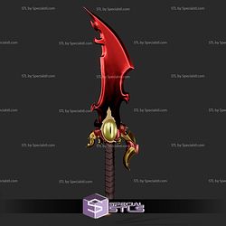 Cosplay STL Files Demon King Daggers Anime