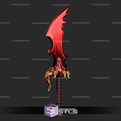 Cosplay STL Files Demon King Daggers Anime
