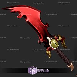 Cosplay STL Files Demon King Daggers Anime