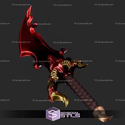 Cosplay STL Files Demon King Daggers Anime