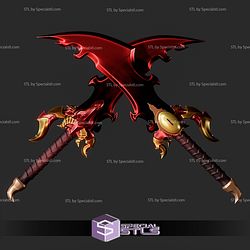 Cosplay STL Files Demon King Daggers Anime